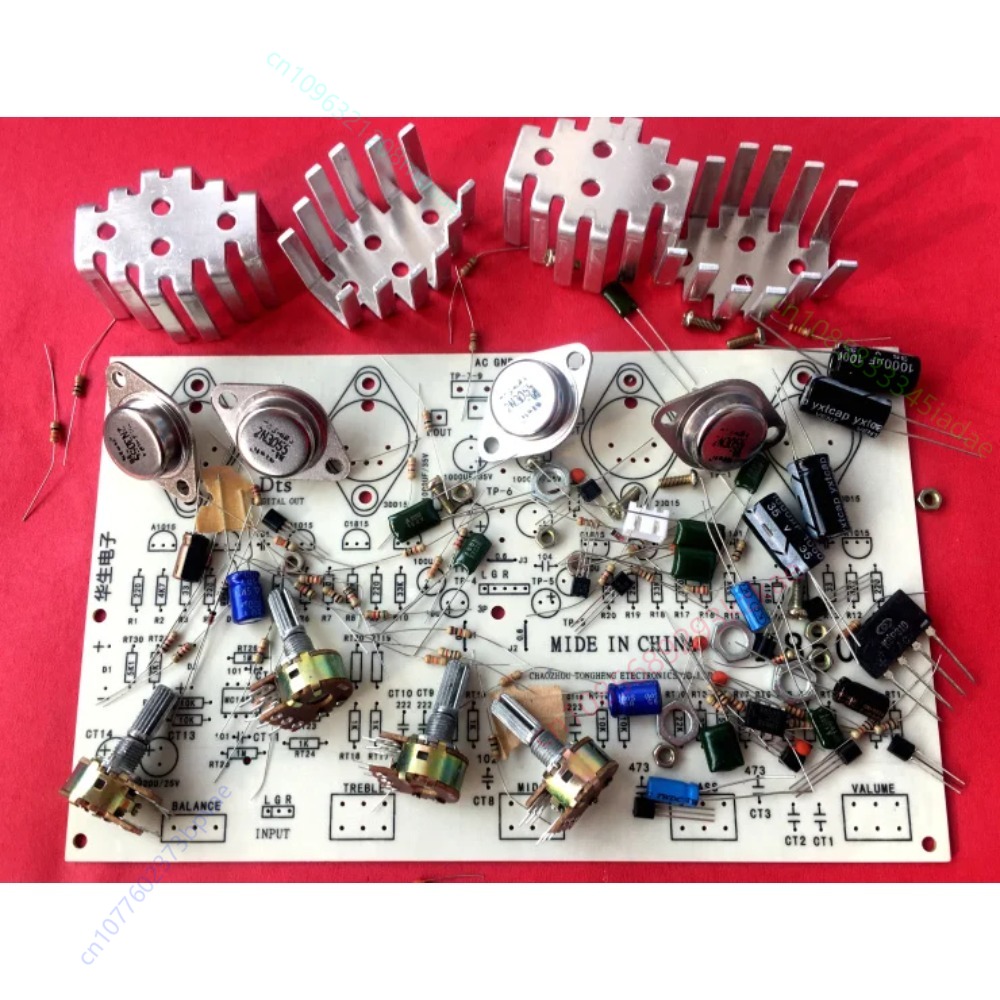 Diy Electronics Components Kit - X850A Dual Channel High Power Amplifier