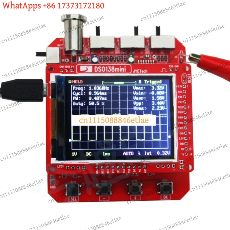 Oscilloscope Dso Mini - k3 DSO138 Mini Digital Oscilloscope Kit,