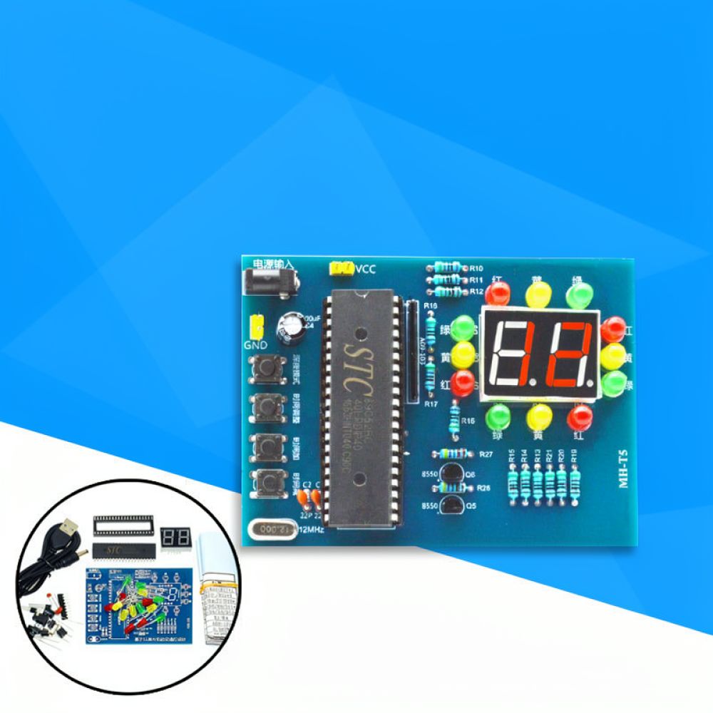 Diy Electronics Projects For Students - Traffic Light Control DIY Set 51