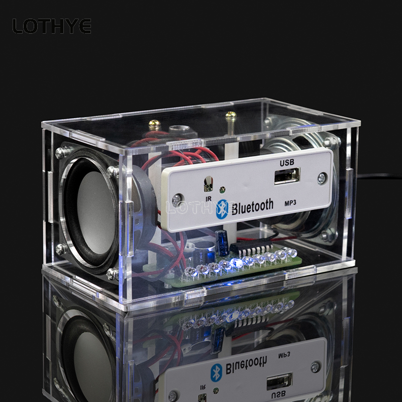 Diy Electronics Components Kit - Mini Dual Channel Bluetooth Speaker Audio