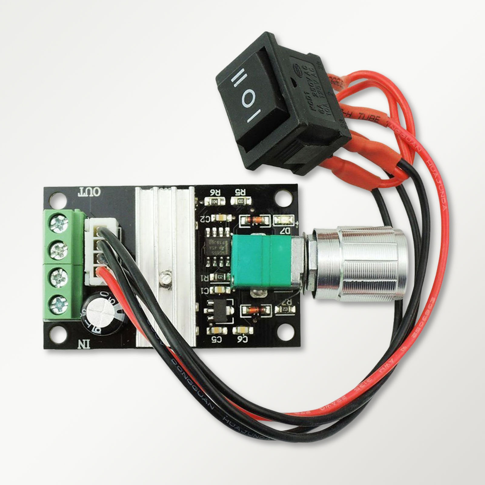Diy Electronics Guide - Efficient DC Motor Speed Controller PWM