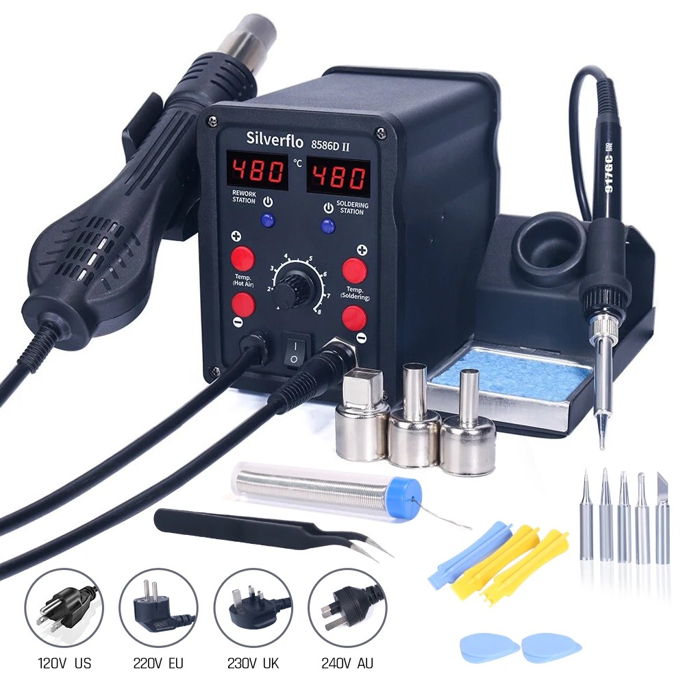 Silverflo 8586D Soldering Stat - Smd Solder Paste ulasan dan harga