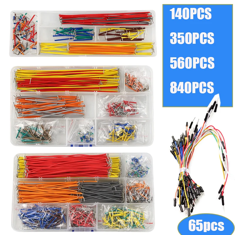 65/140/350/560/840Pcs/Box U Sh - Diy Electronics Breadboard ulasan dan harga