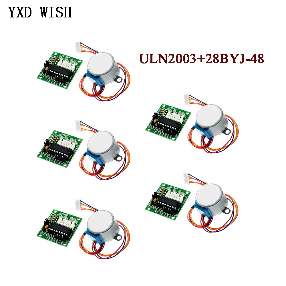 5pcs ULN2003 28BYJ-48 5V 12V R - Stepper Motor 28Byj ulasan dan harga