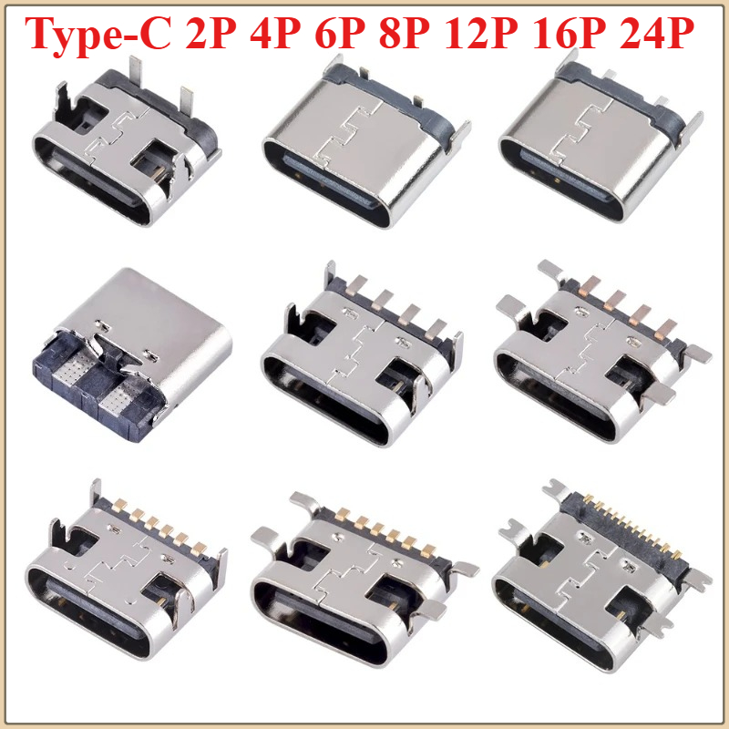 10Pcs USB Connector Type C Fem - Smd Solder Paste ulasan dan harga