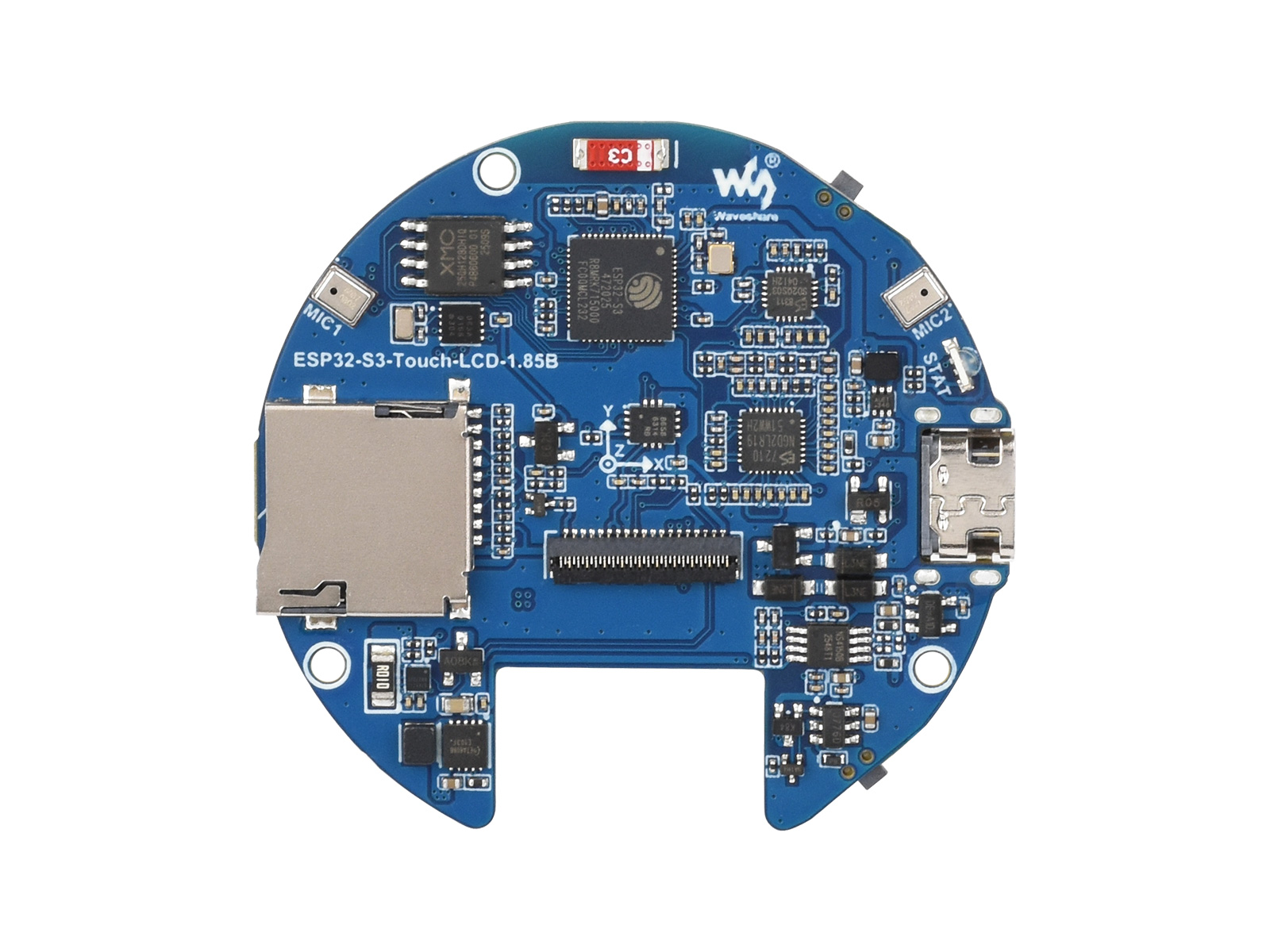 ESP32-S3 1.85inch LCD Capaciti - Diy Electronics Online ulasan dan harga