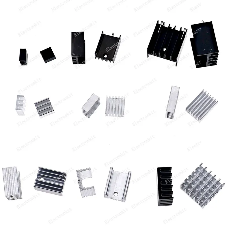 33pcs Heatsink Kit Cooler Heat - Mosfet Transistor Set ulasan dan harga