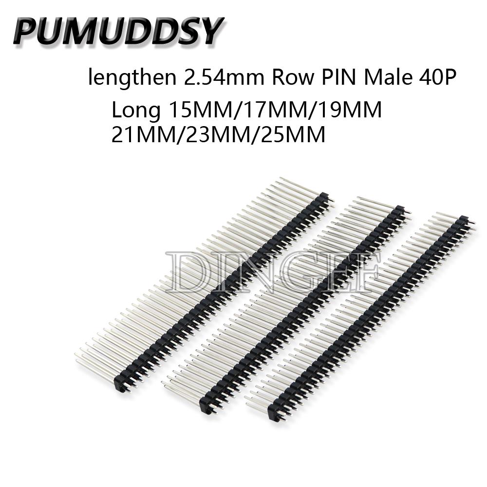 5PCS 40PIN 2.54mm Single Row M - Male Female Header Pin ulasan dan harga