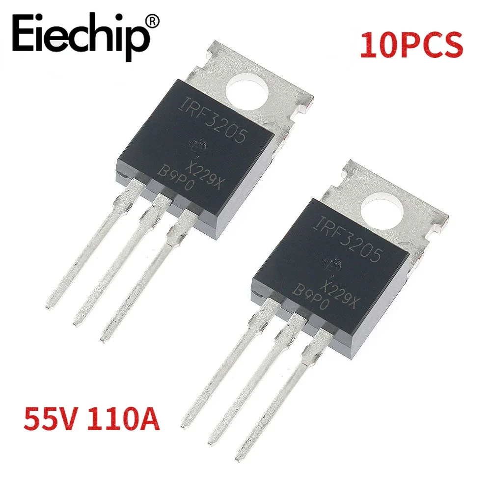 10PCS IRF3205 Transistor IRF32 - Mosfet Transistor Set ulasan dan harga