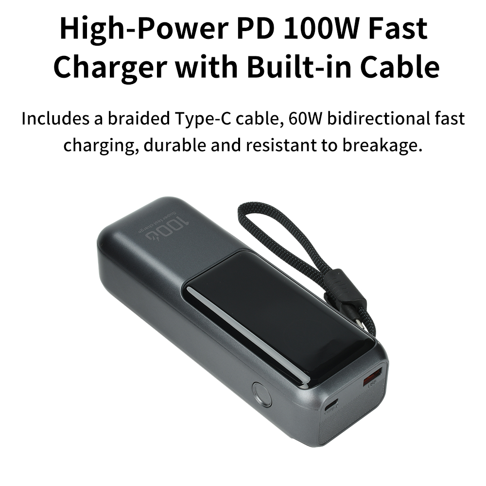PD 100W Fast Charging Power Ba - Diy Electronics Storage ulasan dan harga