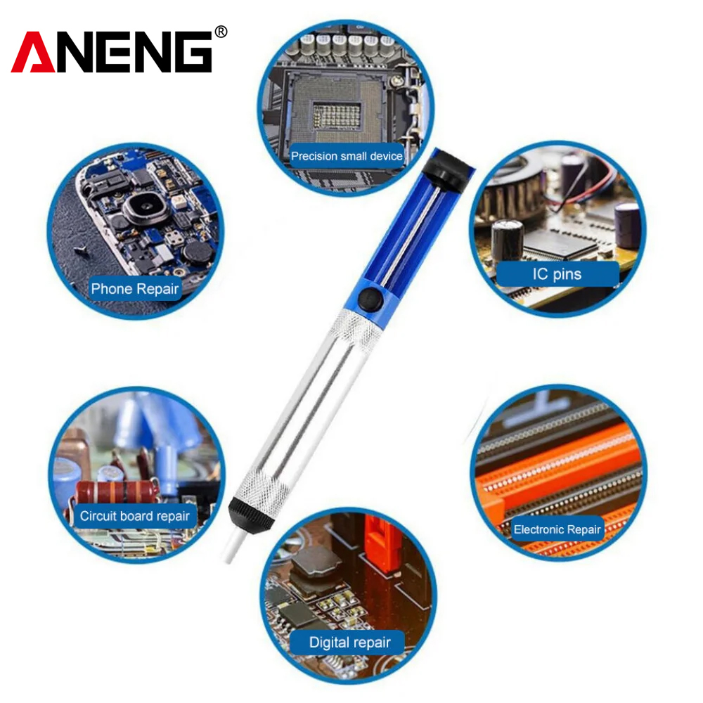 ANENG Desoldering Pump Iron De - Diy Electronics Bench ulasan dan harga
