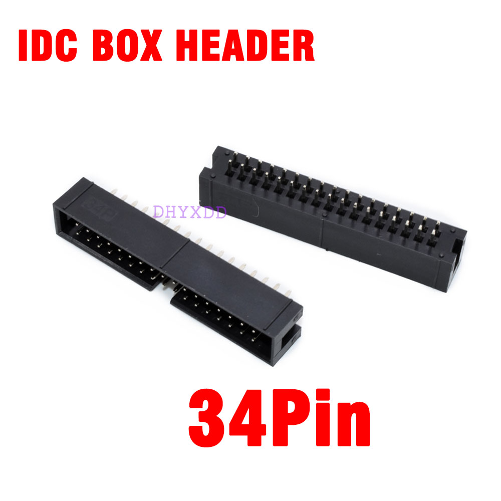 10pcs 2.54mm 2x17 Pin 34 Pin S - Male Female Header Pin ulasan dan harga