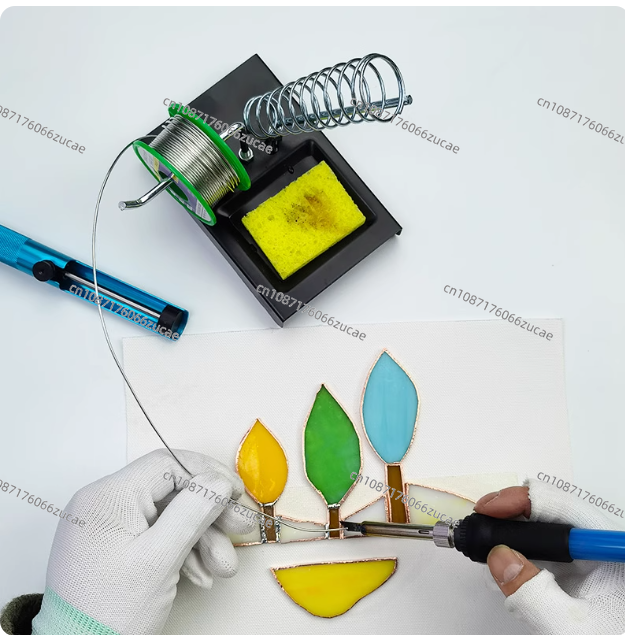 Glass Solder Tools, Mica Inlai - Diy Electronics Bench ulasan dan harga