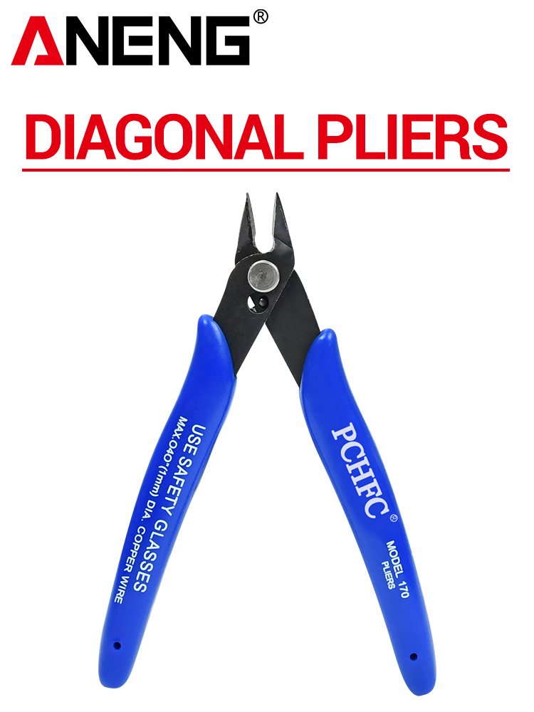 ANENG Diagonal Pliers Mini Wir - Diy Electronics Storage ulasan dan harga