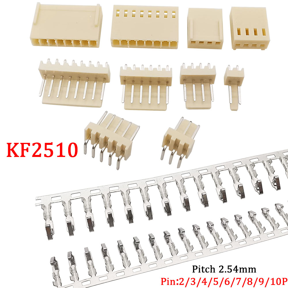 100Pcs KF2510 Connector 2.54mm - Male Female Header Pin ulasan dan harga