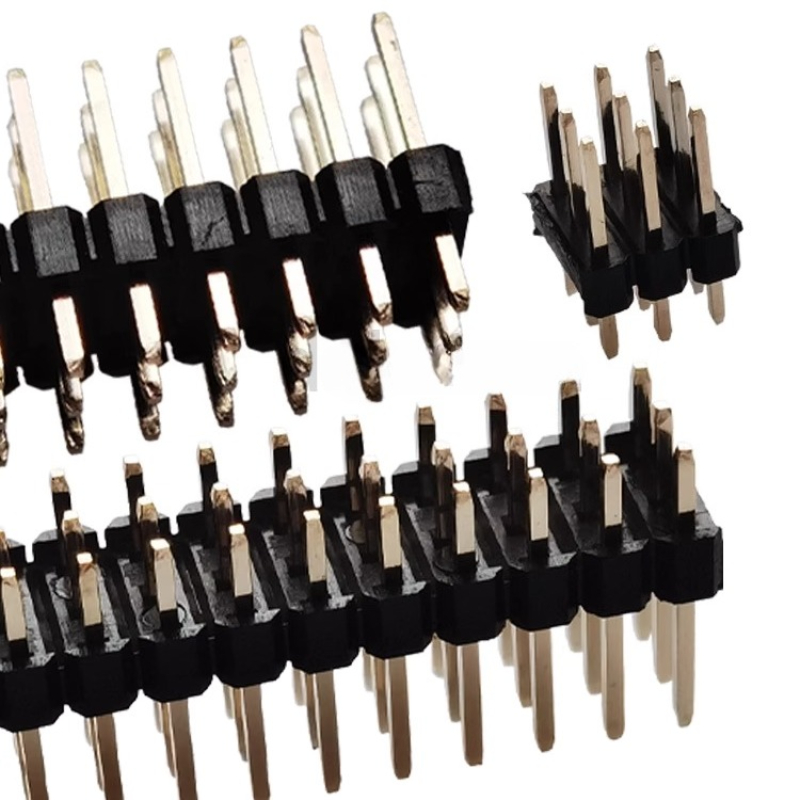 5pcs 2.0mm 3*40P Triple Row St - Male Female Header Pin ulasan dan harga