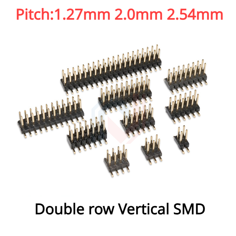 10Pcs 1.27mm 2.0mm 2.54mm Pitc - Male Female Header Pin ulasan dan harga