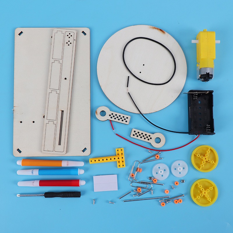 1-3Pcs DIY Wooden Electric Plo - Diy Robot Electronics Kit ulasan dan harga