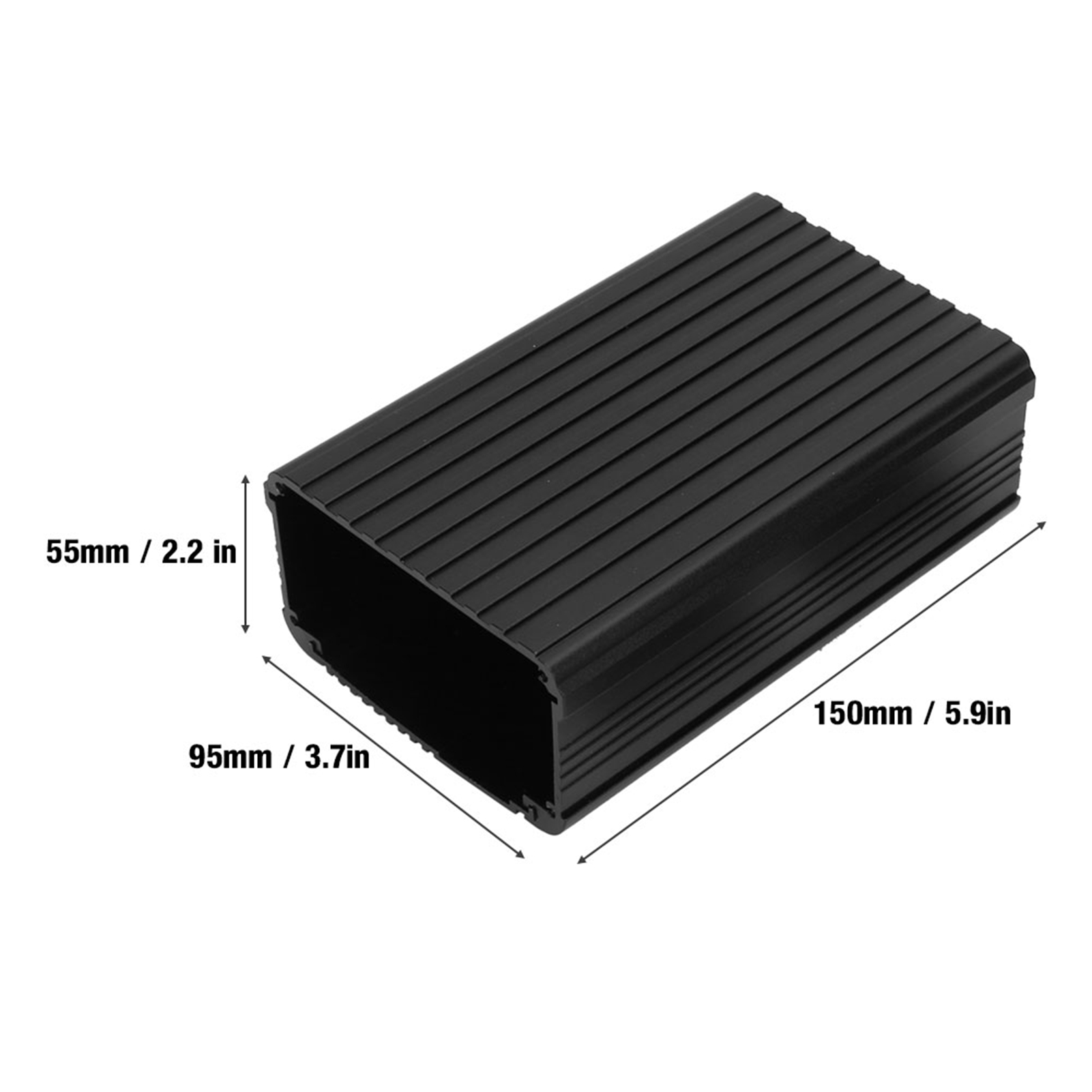 Aluminum Casing Cooling Box Ci - Diy Electronics Storage ulasan dan harga
