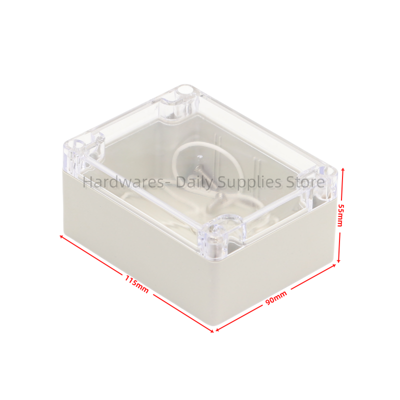 1pc 115x90x55mm Waterproof Pla - Diy Electronics Storage ulasan dan harga