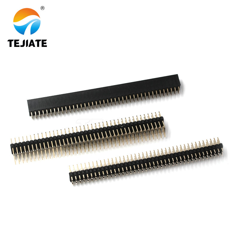 1PCS 2.54 3*40 Three Row Male  - Male Female Header Pin ulasan dan harga