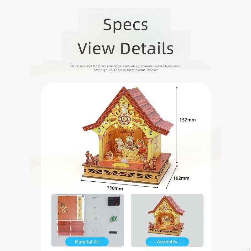 XXFE Electronic Cottage Assemb - Diy Electronics Projects For Students ulasan dan harga
