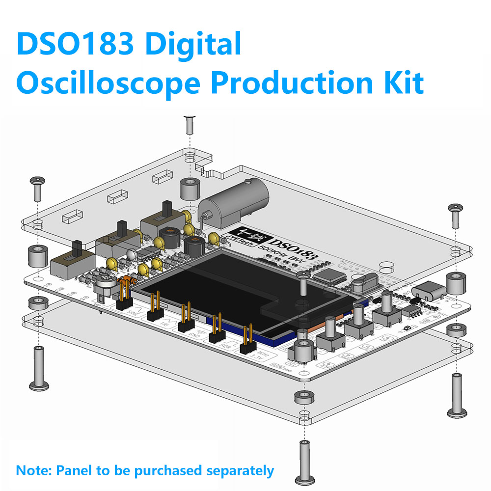 DIY DSO183 Digital Oscilloscop - Oscilloscope Dso Mini ulasan dan harga