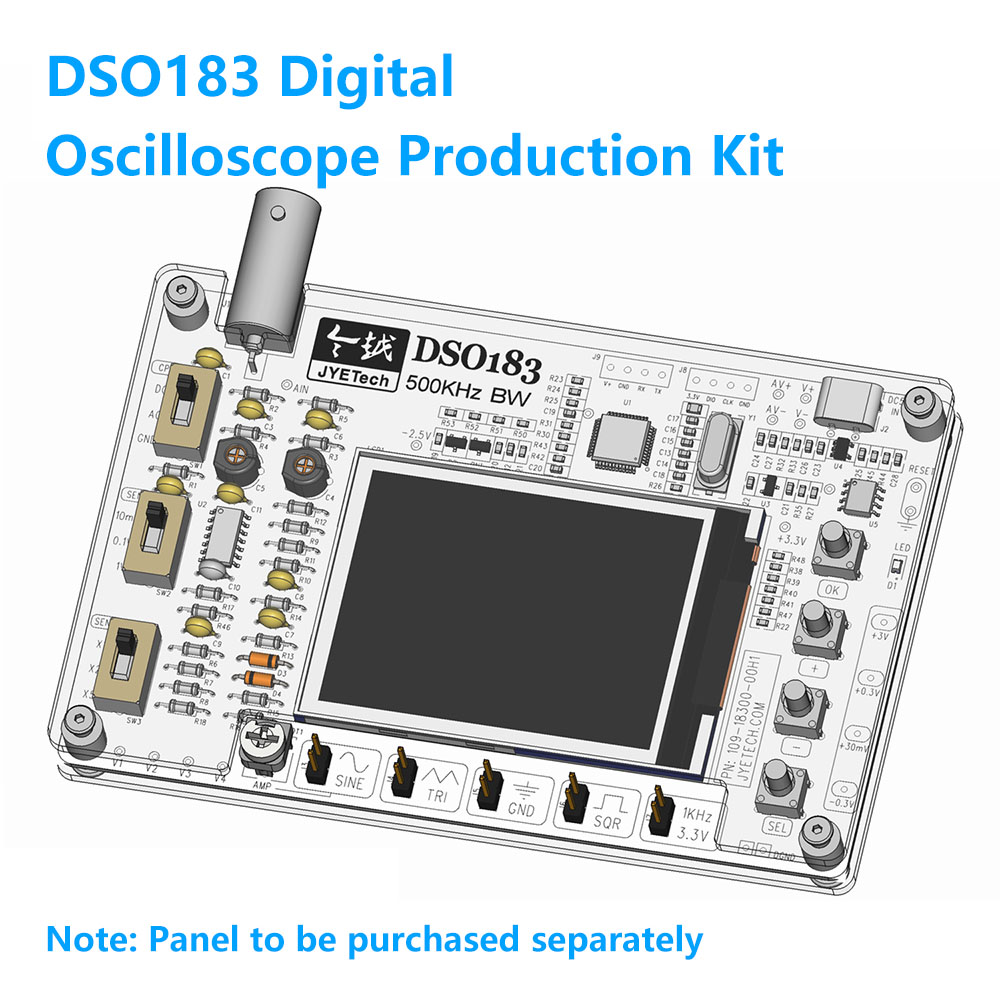DIY DSO183 Digital Oscilloscop - Oscilloscope Dso Mini ulasan dan harga