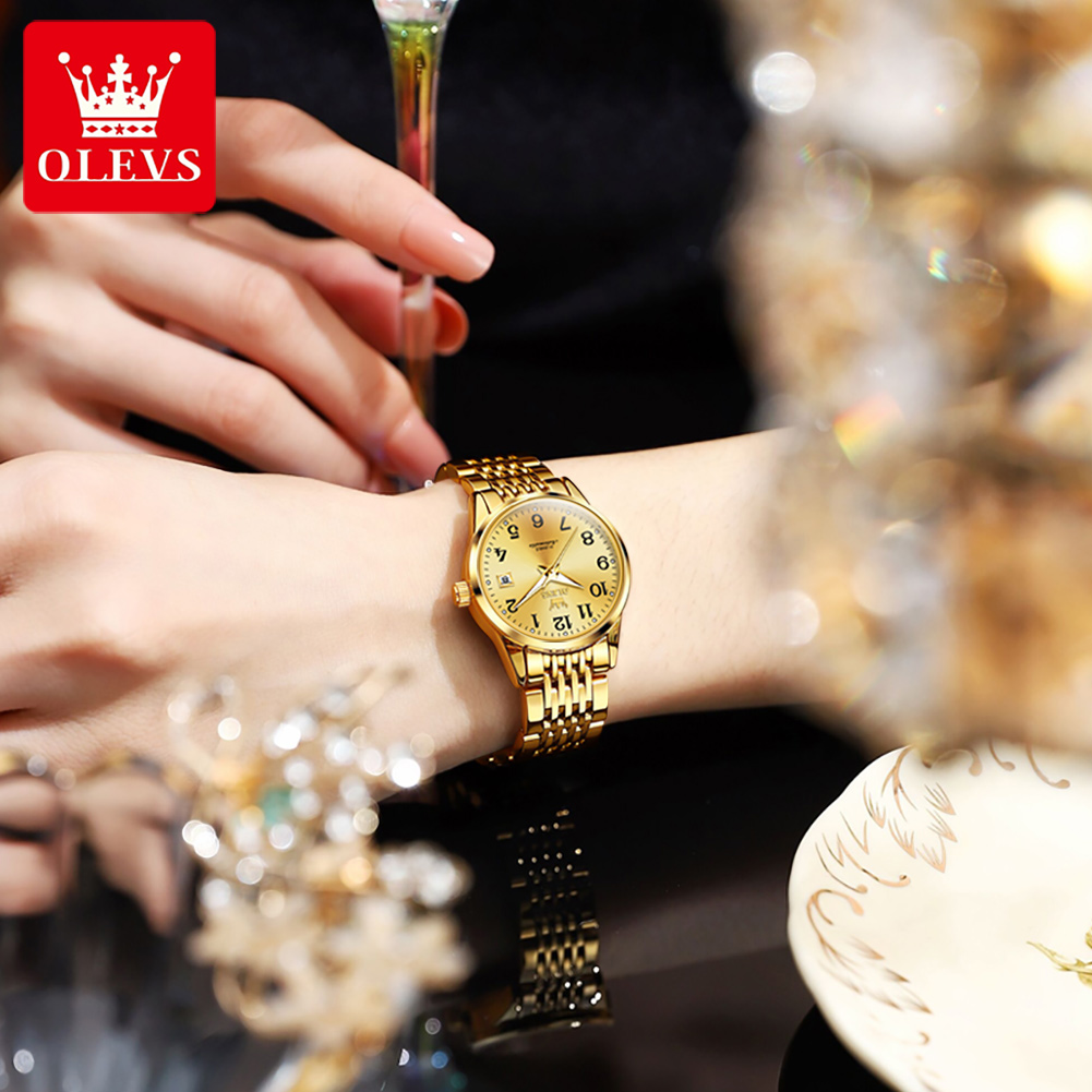 OLEVS 6666 Woman Watch Fashion - Push Button Tactile ulasan dan harga
