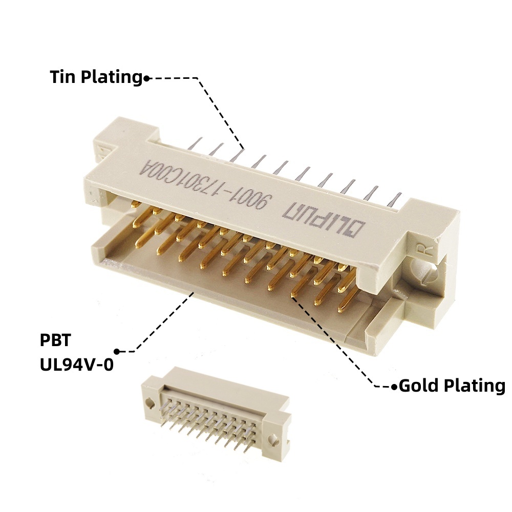 1 5 50 Pcs Backplane Connector - Male Female Header Pin ulasan dan harga