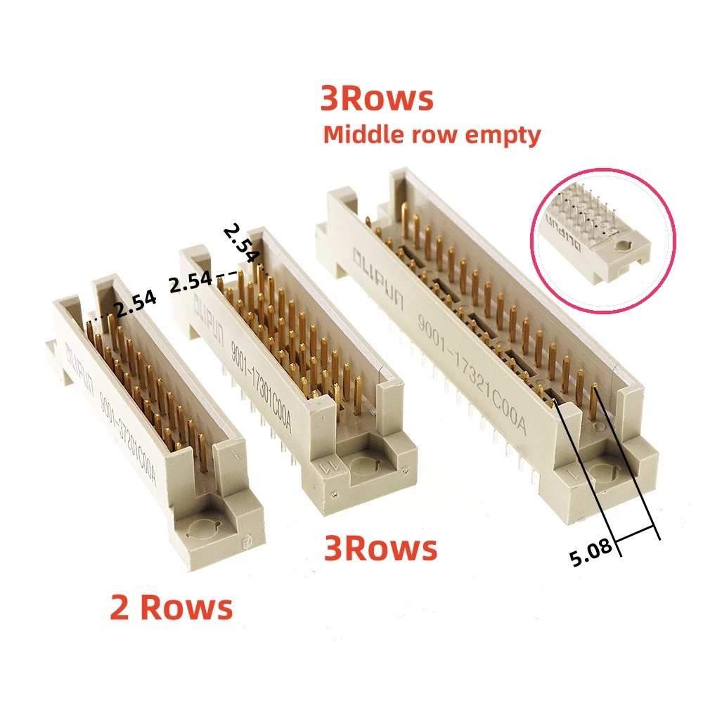 1 5 50 Pcs Backplane Connector - Male Female Header Pin ulasan dan harga